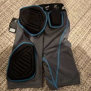 Contender Men's Gray Athletic Shorts with Padding